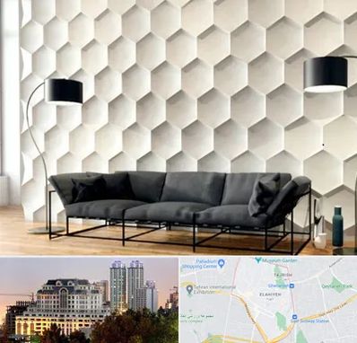 دیوارپوش فومی سه بعدی در فرشته 