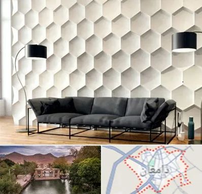 دیوارپوش فومی سه بعدی در دامغان