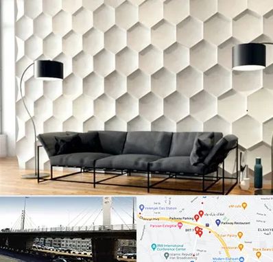 دیوارپوش فومی سه بعدی در پارک وی 