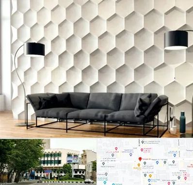 دیوارپوش فومی سه بعدی در طالقانی 