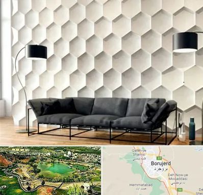 دیوارپوش فومی سه بعدی در بروجرد