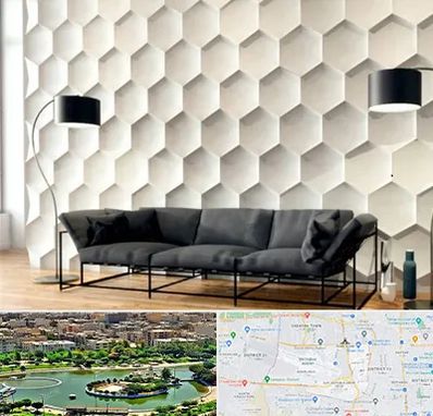 دیوارپوش فومی سه بعدی در منطقه 9 تهران 