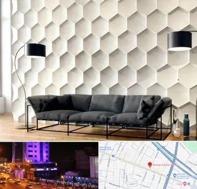 دیوارپوش فومی سه بعدی در آبرسان تبریز