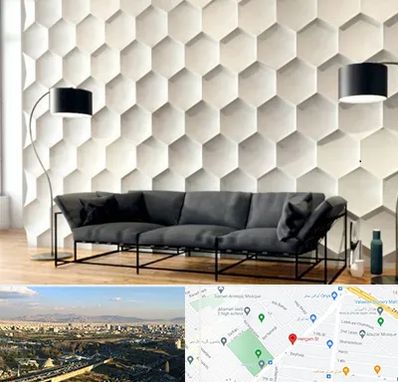 دیوارپوش فومی سه بعدی در هنگام 