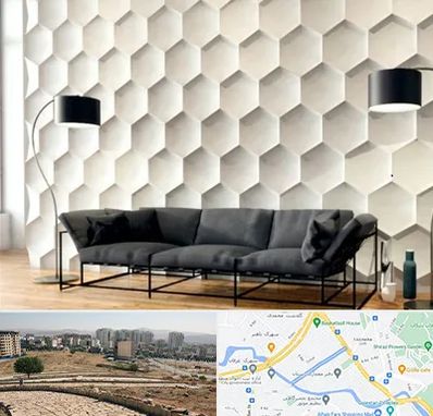 دیوارپوش فومی سه بعدی در کوی وحدت شیراز 