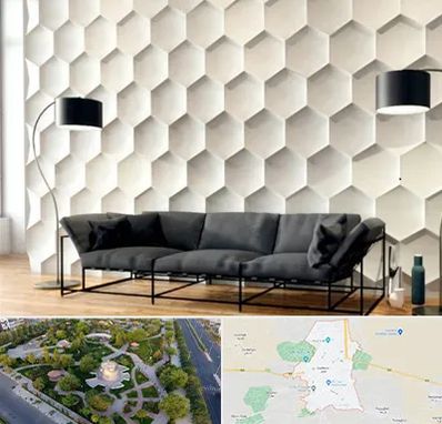 دیوارپوش فومی سه بعدی در کاشمر