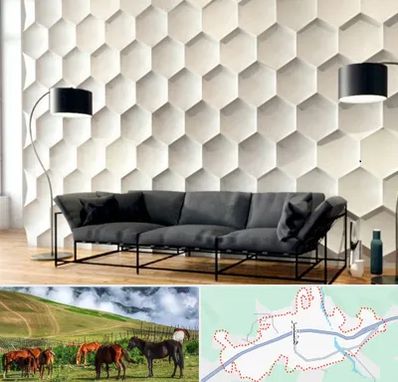 دیوارپوش فومی سه بعدی در تالش