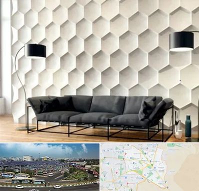 دیوارپوش فومی سه بعدی در منطقه 15 تهران 