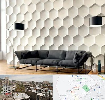 دیوارپوش فومی سه بعدی در شمیران نو 