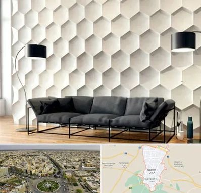 دیوارپوش فومی سه بعدی در قزوین