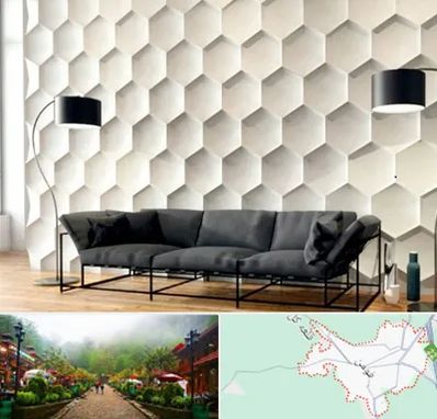 دیوارپوش فومی سه بعدی در فومن