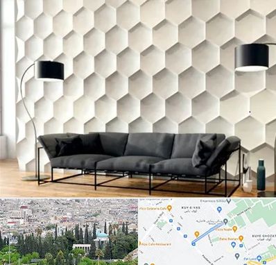 دیوارپوش فومی سه بعدی در محلاتی شیراز 