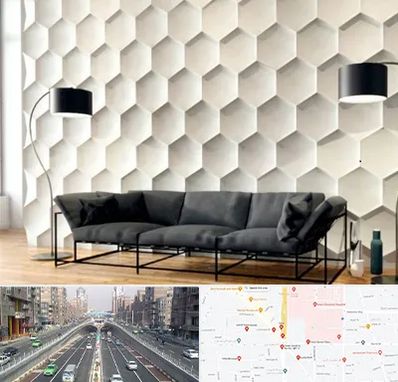 دیوارپوش فومی سه بعدی در توحید 