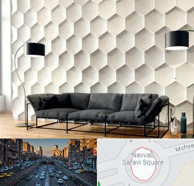 دیوارپوش فومی سه بعدی در نواب 