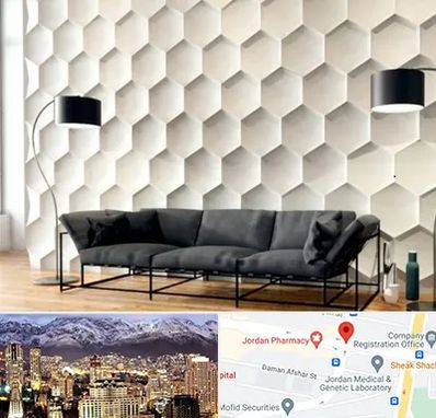 دیوارپوش فومی سه بعدی در جردن 