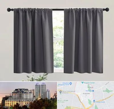 پرده ارزان در فرشته 