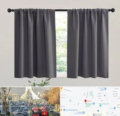 پرده ارزان در خیابان آزادی 