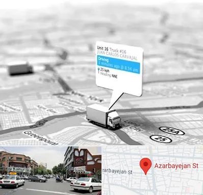 باربری در خیابان آذربایجان