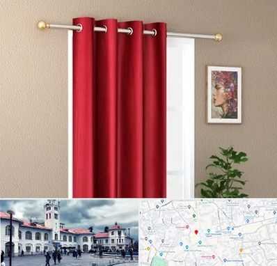 پرده پانچی در میدان شهرداری رشت 