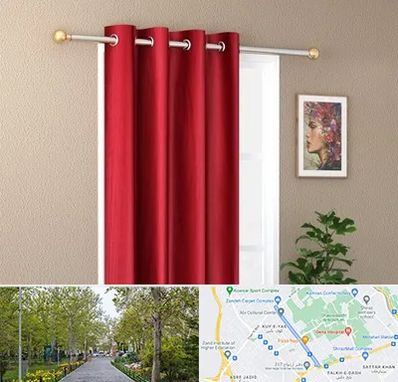 پرده پانچی در قدوسی غربی شیراز 