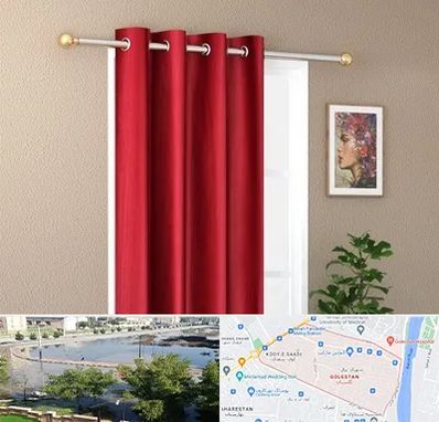 پرده پانچی در گلستان اهواز 