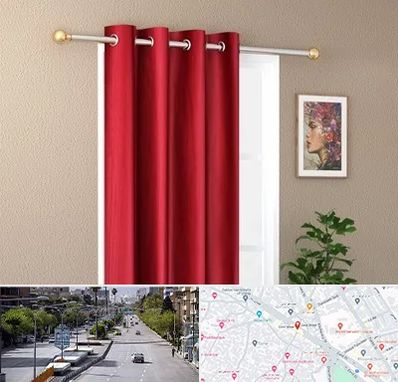 پرده پانچی در خیابان زند شیراز 