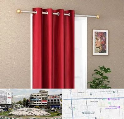 پرده پانچی در مرکز تهران