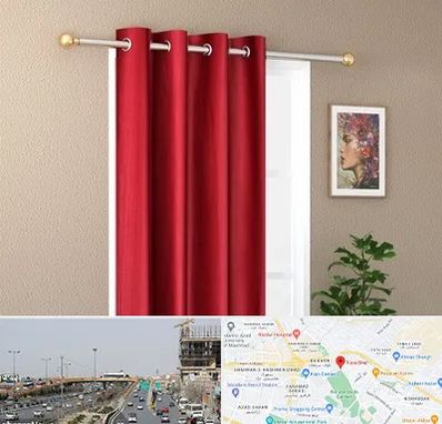 پرده پانچی در بلوار توس مشهد 