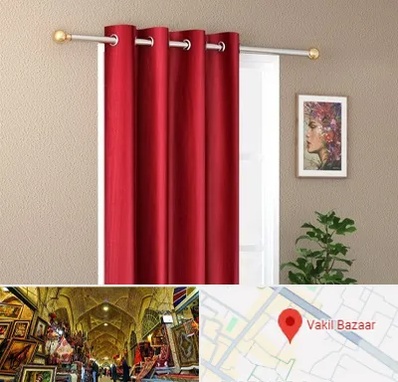 پرده پانچی در بازار وکیل شیراز