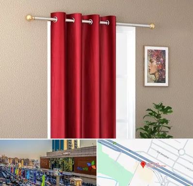 پرده پانچی در لاله پارک تبریز