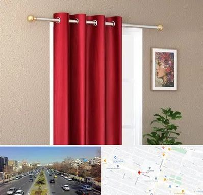 پرده پانچی در بلوار معلم مشهد 