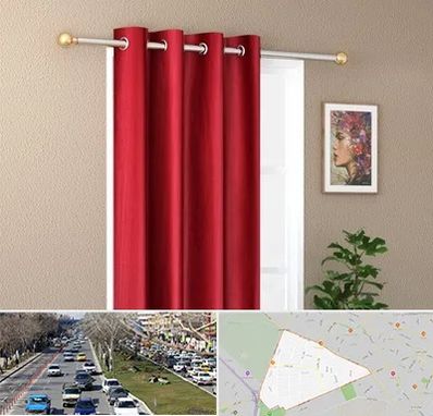 پرده پانچی در احمدآباد مشهد 