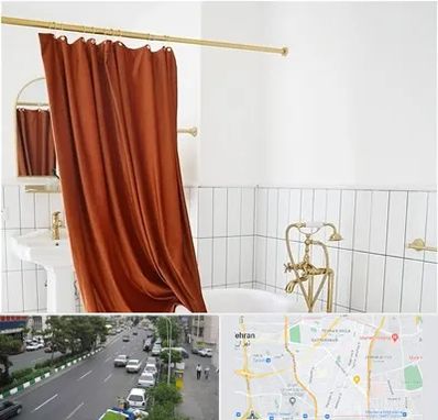 پرده حمام در ستارخان 