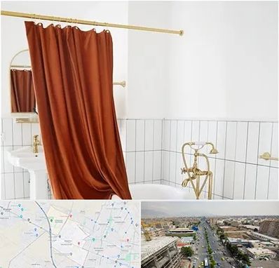 پرده حمام در حصارک کرج 