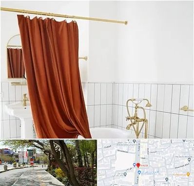 پرده حمام در خیابان توحید اصفهان 