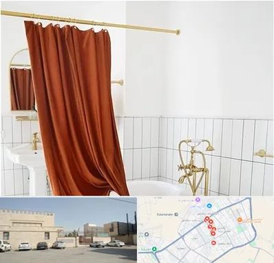 پرده حمام در نواب اسلامشهر