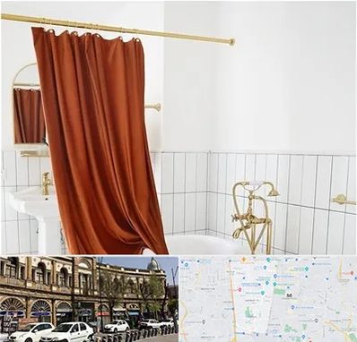 پرده حمام در منطقه 11 تهران 