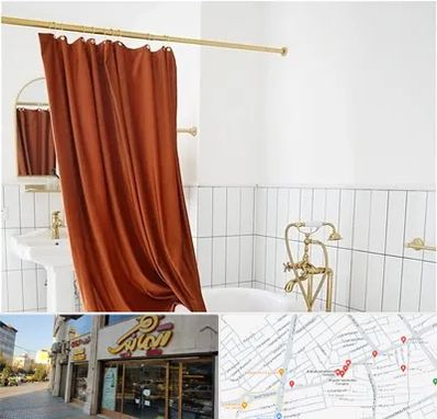 پرده حمام در عطاران قم