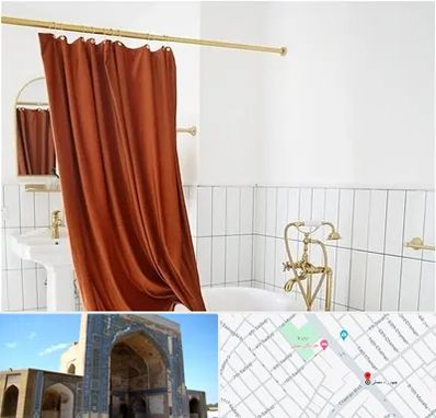 پرده حمام در مصلی مشهد