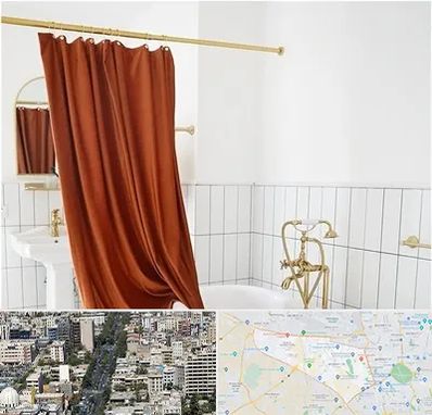 پرده حمام در منطقه 18 تهران 