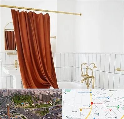 پرده حمام در سبلان 