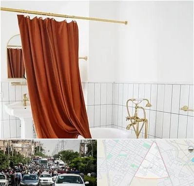 پرده حمام در سیدی مشهد