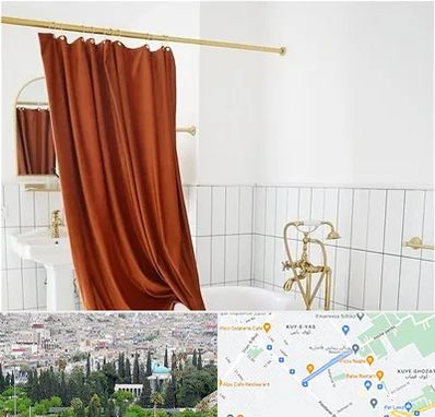 پرده حمام در محلاتی شیراز 