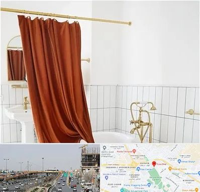 پرده حمام در بلوار توس مشهد 