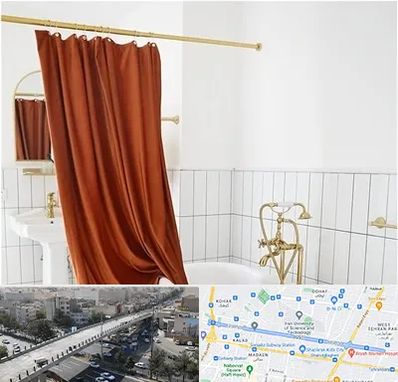 پرده حمام در فرجام 