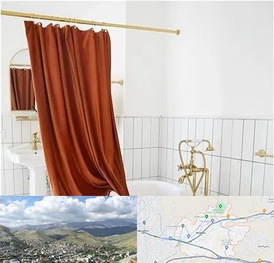 پرده حمام در رودهن