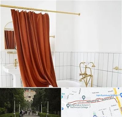 پرده حمام در بلوار معلم رشت 