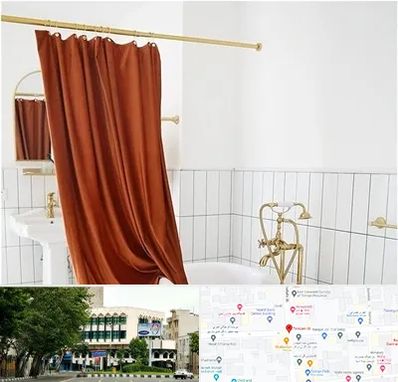 پرده حمام در طالقانی 