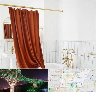 پرده حمام در منطقه 3 تهران 