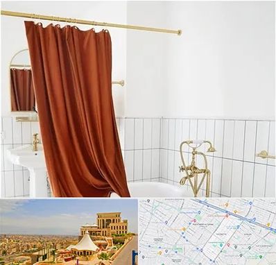 پرده حمام در هاشمیه مشهد 